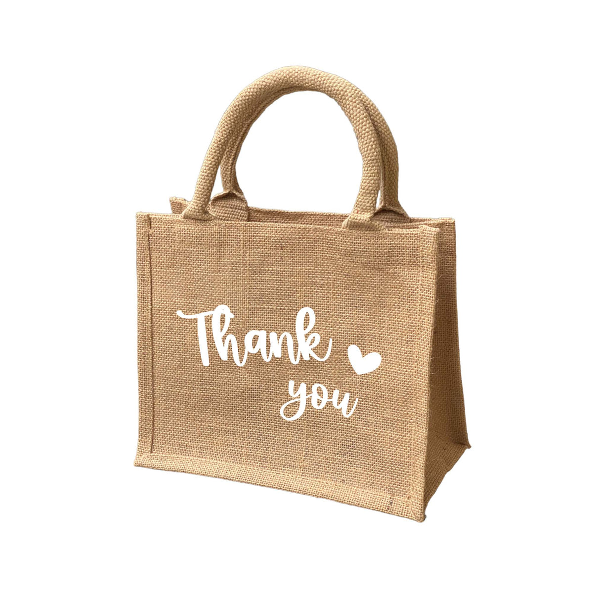 Natural gift bag | Thank You Heart