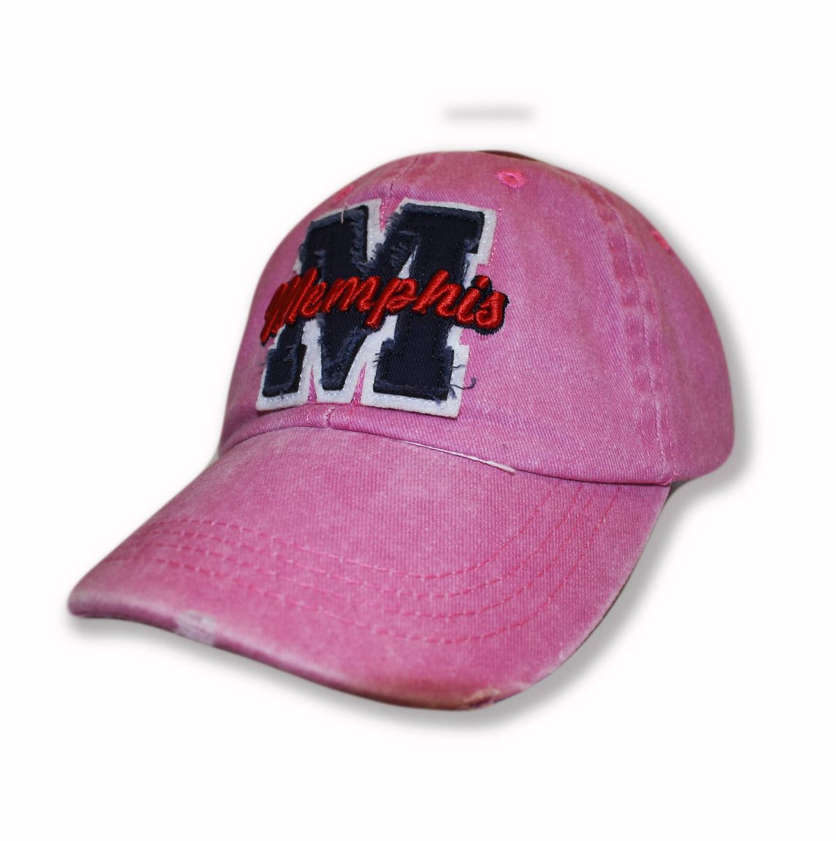 Memphis Cap Pink Denim