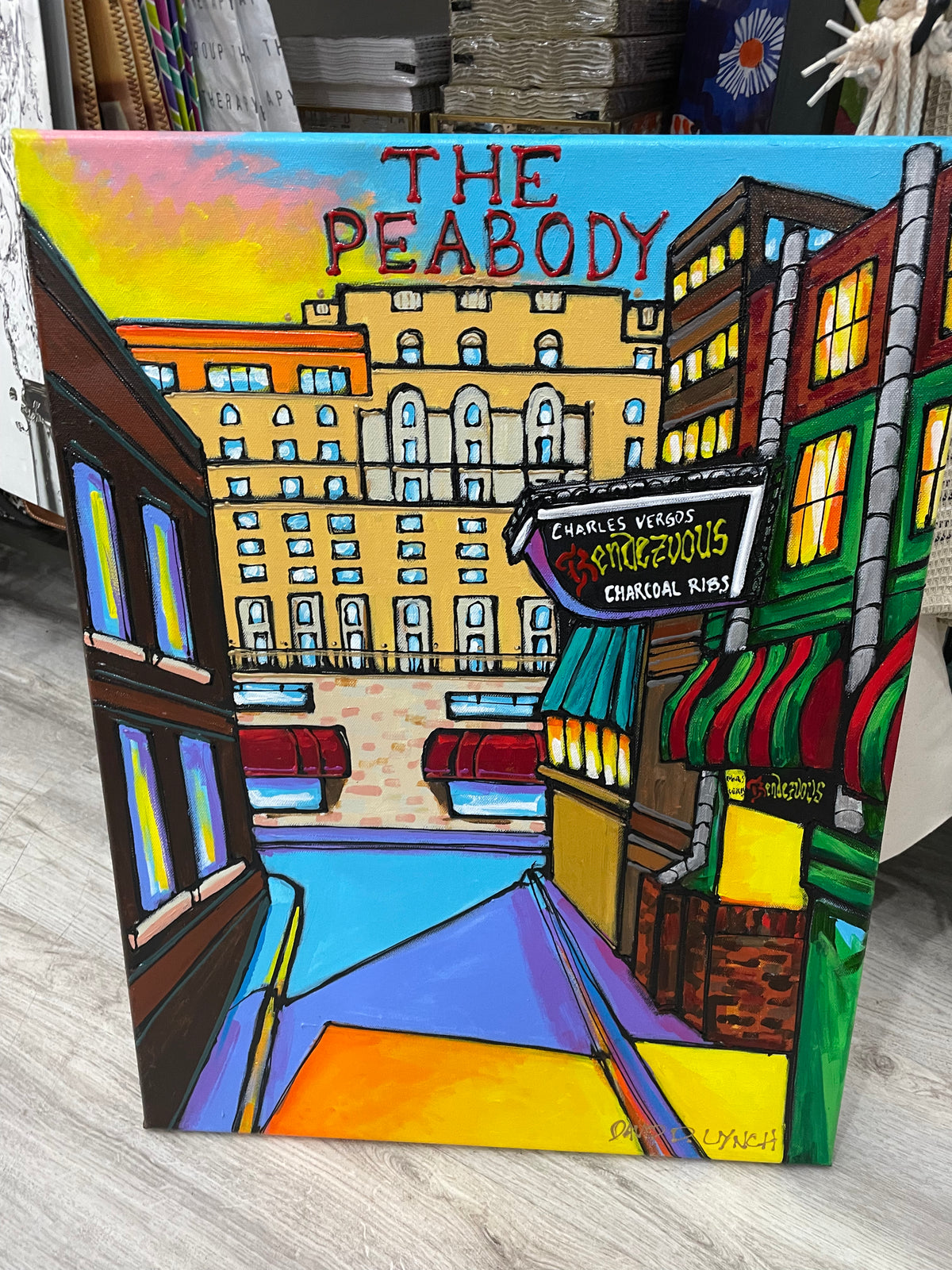 "Rendezvous Alley #29" Original by David Lynch