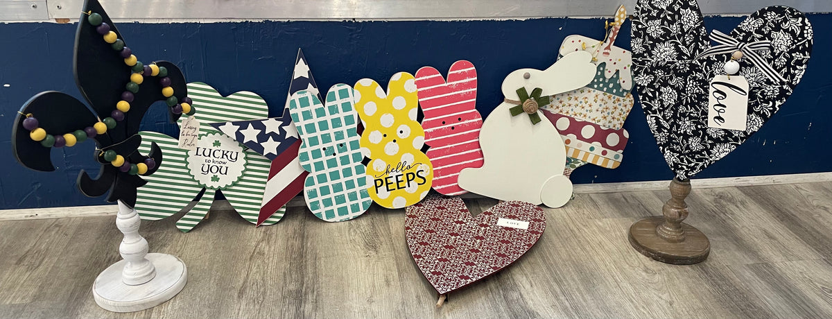 Wood Bases For Holiday Toppers