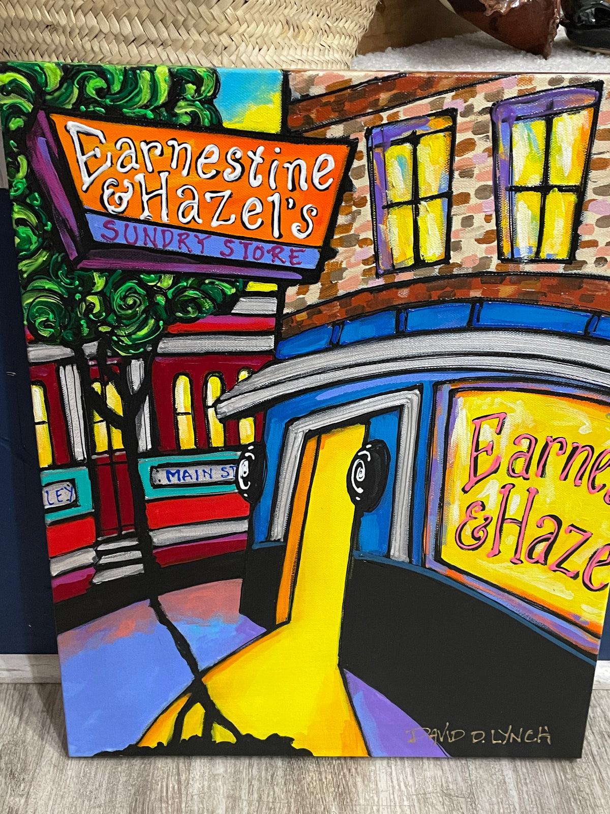 "Earnestine &amp; Hazel's" Original by David Lynch