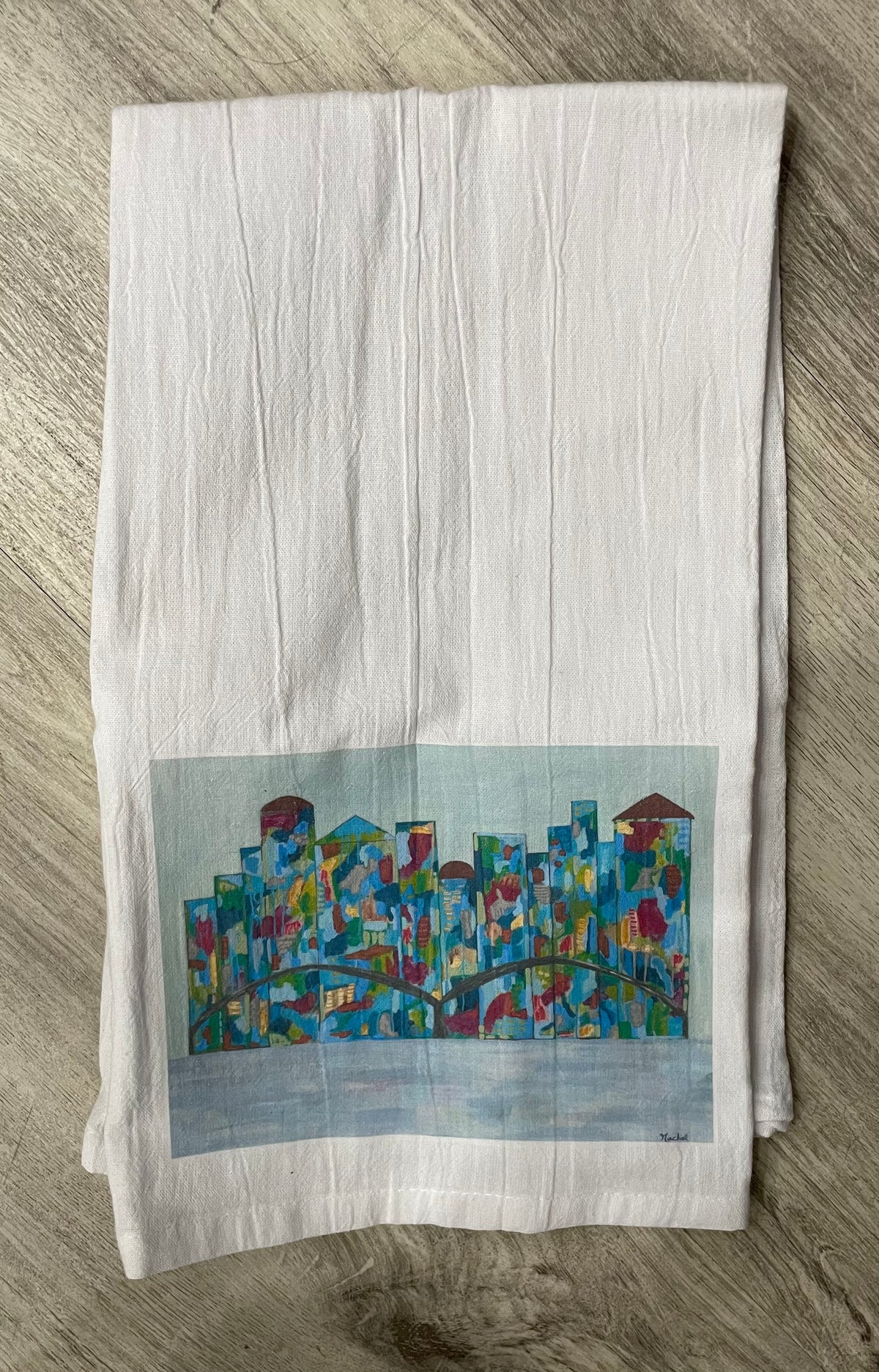 Memphis Kitchen Towels by Rachel Rieves