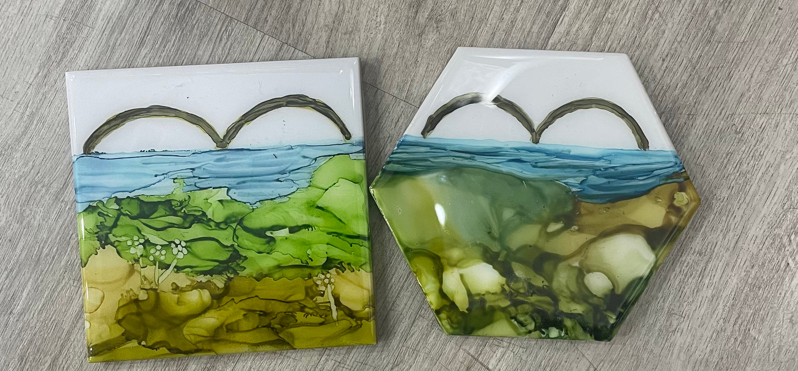 Memphis Coasters by Rachel Rieves