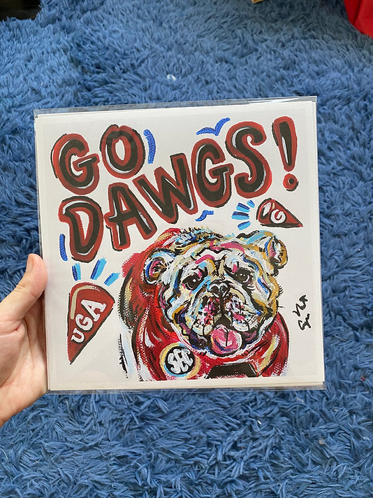 College Mascot Prints Natalie Cooper