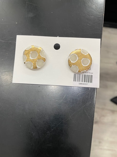 Medium Disc Earrings by Kim Cook